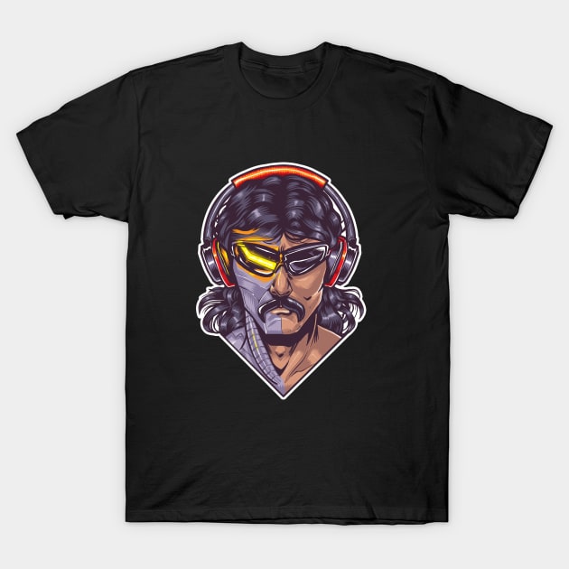 Dr. Disrespect - Twitch - Two Time T-Shirt by BeezleBubRoss